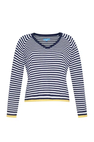 Burgess Sweaters Women's Ivy Sweater In Hello Sailor Combo In Multi