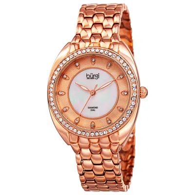Burgi Classic Women's Watch In Gold