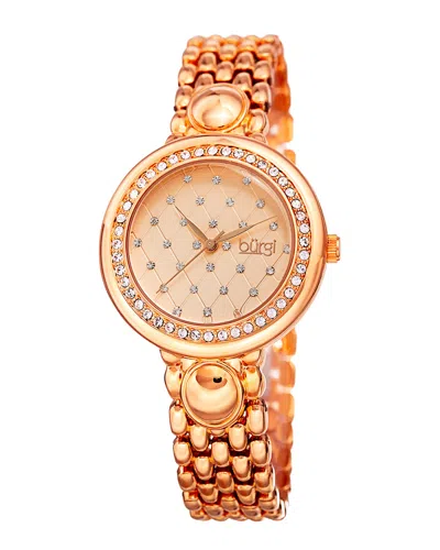 Burgi Women's Alloy Watch