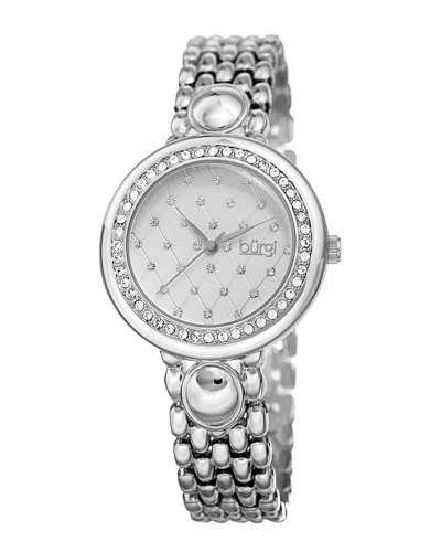 Burgi Women's Alloy Watch In Metallic