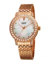 Burgi Women's Brass Watch