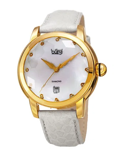 Burgi Women's Casual Diamond Watch
