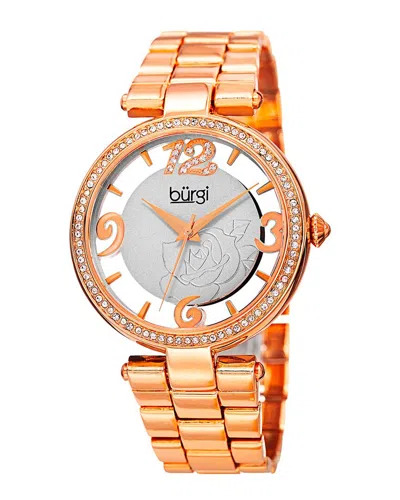 Burgi Bürgi Women's Classic Watch In Red