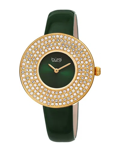 Burgi Women's Patent Watch