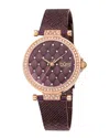 Burgi Women's Stainless Steel Watch