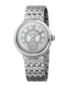 Burgi Women's Stainless Steel Watch