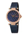 Burgi Women's Stainless Steel Watch