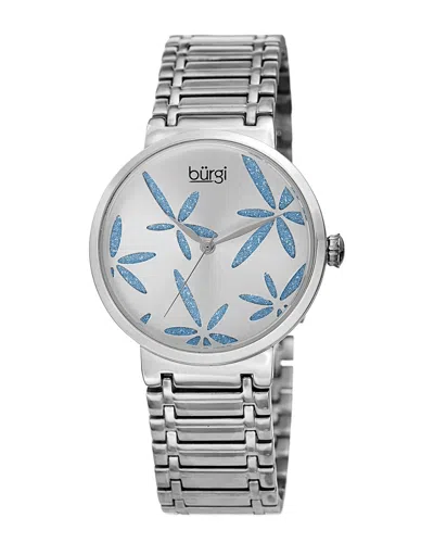 Burgi Women's Stainless Steel Watch In Metallic