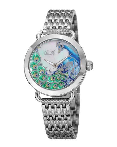 Burgi Women's Stainless Steel Watch In Metallic