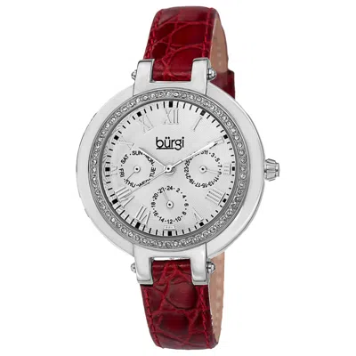 Burgi Women's Watch Bur085bur In Burgundy