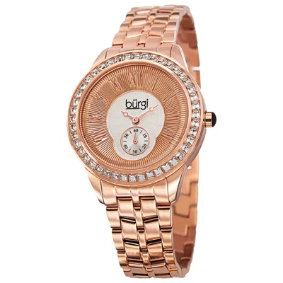 Burgi Women's Stainless Steel Watch In Gold