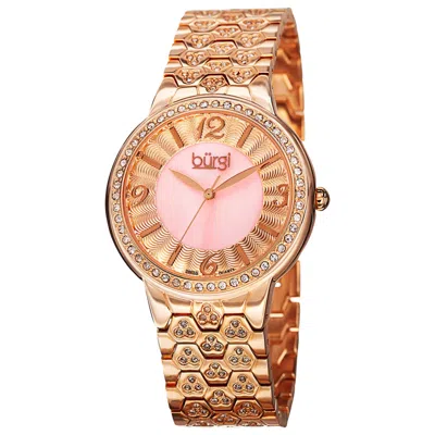 Burgi Women's Watch Bur115rg In Gold