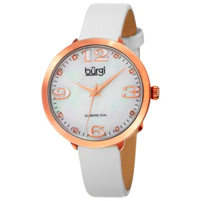 Burgi Women's Watch Bur119wtr In White