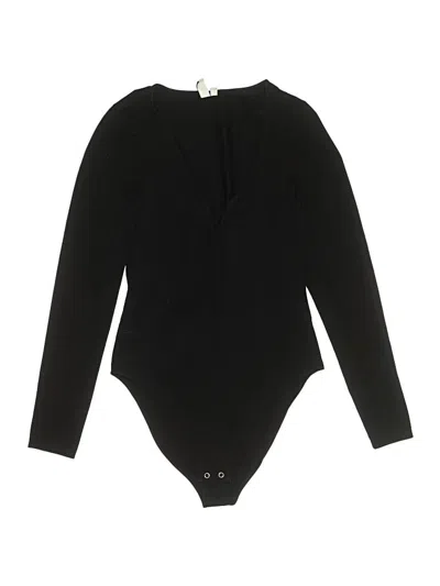 Pre-owned Burkely Bodysuit In Black