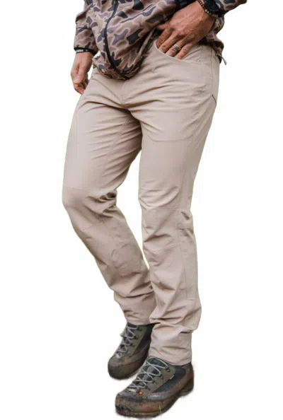 Burlebo Challenger Pant In Cobblestone In Gray