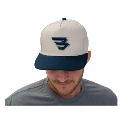 Burlebo Men's  3d Flying B Logo Adjustable Hat In Gray