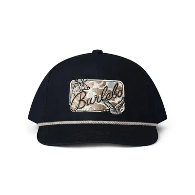 Burlebo Men's  Camo Patch Adjustable Hat In Blue