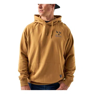 Burlebo Men's  Duck Dog Hoodie In Brown