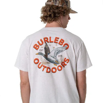 Burlebo Men's  Duck Hunt T-shirt In White
