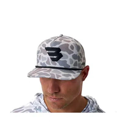 Burlebo Men's  Flying B Adjustable Hat In Gray