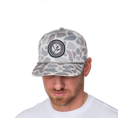 Burlebo Men's  Mallard Patch Adjustable Hat In Gray