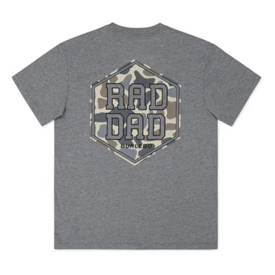 Burlebo Men's  Rad Dad T-shirt In Gray