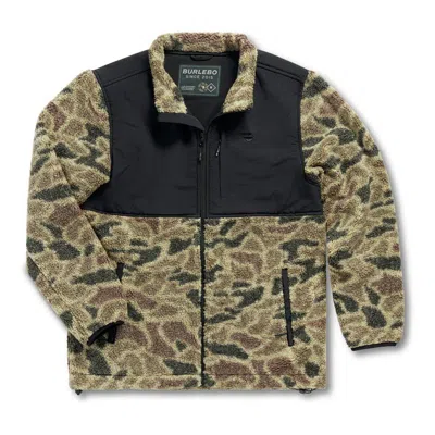 Burlebo Men's  Rocky Mountain Sherpa Full Zip In Multi