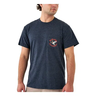 Burlebo Men's  Signature Graphic T-shirt In Blue