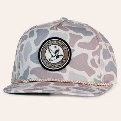 Burlebo Men's  Mallard Patch Adjustable Hat In Gray