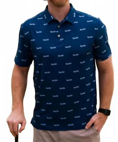 Burlebo Rad Dad Performance Polo In Navy In Blue