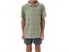 Burlebo Youth Performance Polo In Flying Ducks In Green