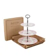 Burleigh Asiatic Pheasants 3-tier Cake Stand