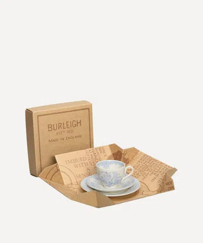 Burleigh Blue Asiatic Pheasants Teacup Set
