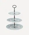 Burleigh Blue Asiatic Pheasants Three Tier Cake Stand