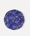 Burleigh Blue Calico 19cm Plate Set Of 4