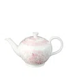 Burleigh Pink Asiatic Pheasant Teapot In Pink