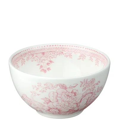 Burleigh Pink Asiatic Pheasants Sugar Bowl
