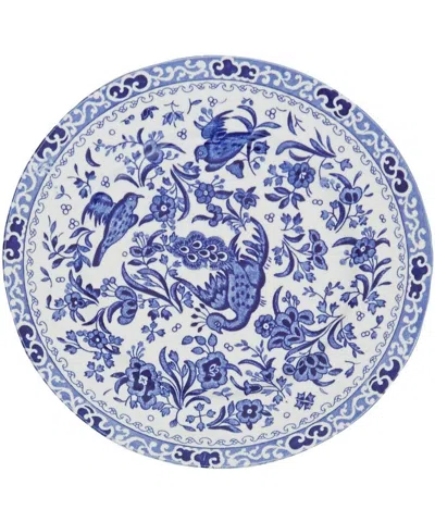 Burleigh Regal Peacock Earthenware Plate 17.5cm