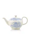 Burleigh Small Asiatic Pheasant Teapot In Blue