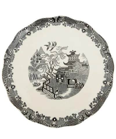 Burleigh Willow Earthenware Cake Plate