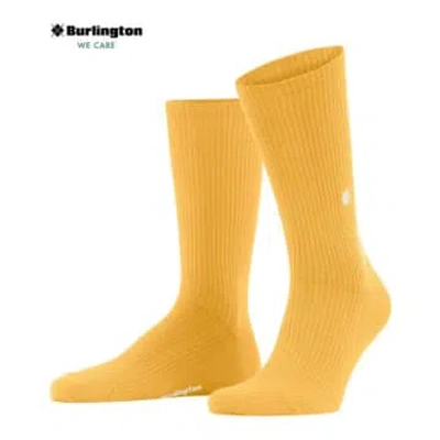 Burlington Boston Sun Socks In Yellow