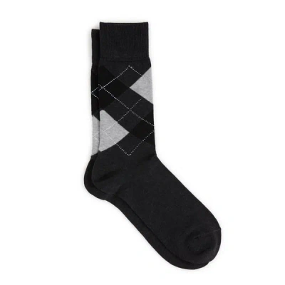 Burlington Cotton Socks In Gray