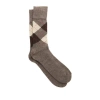 Burlington Diamond-patterned Socks In Brown