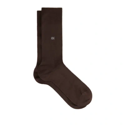 Burlington Dublin Mid-calf Socks In Burgundy