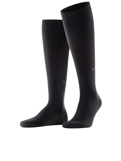 Burlington Leeds Black Knee-high Stockings
