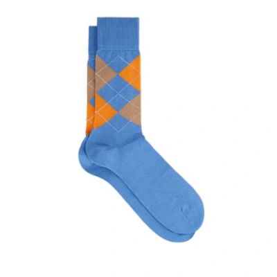 Burlington Manchester Mid-calf Socks In Blue