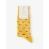 Burlington Mens Sun Dachshund-print Cotton-blend Knitted Socks