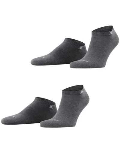 Burlington Set Of 2 Socks In Gray