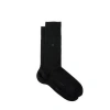 Burlington Solid Wool Socks In Black