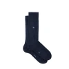 Burlington Solid Wool Socks In Blue